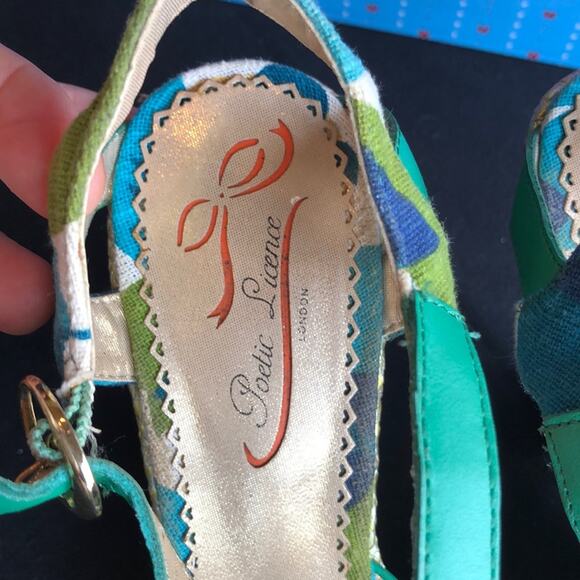 Poetic License BEHAVE YOURSELF 6.5M Wedge Heels - Picture 6 of 7